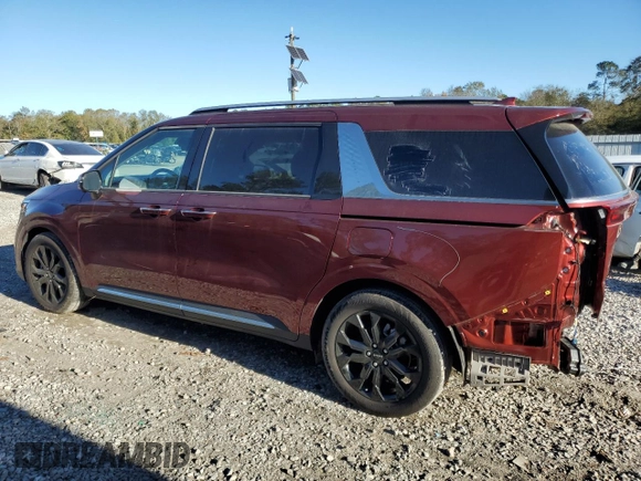 2024 Kia Carnival SX with VIN KNDNE5H3XR6338700, listed as a Copart auction lot 81567924 with 8,498 mi miles and Non Repairable. Bid and sale history available at DreamBid. Image 2.