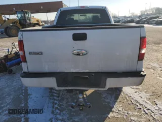 2007 Ford F-150 STX with VIN 1FTRX14W27FB66003, listed as a Copart auction lot 42563555 with 255,302 mi miles and Salvage Title. Bid and sale history available at carsss.com. Image 6.