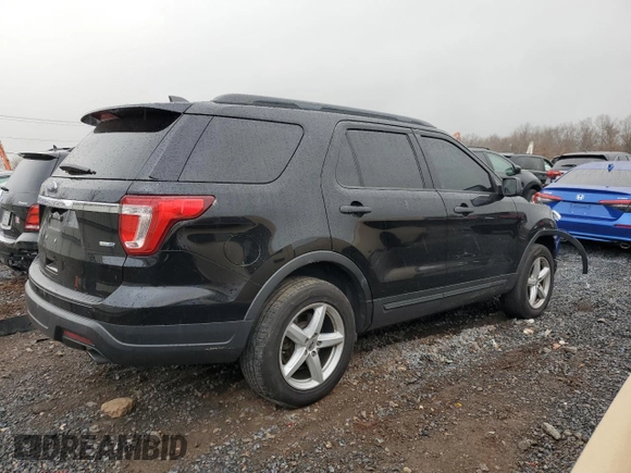 2018 Ford Explorer with VIN 1FM5K8BHXJGA75665, listed as a Copart auction lot 83337494 with 89,023 mi miles and Salvage title. Bid and sale history available at DreamBid. Image 3.