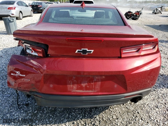 2018 Chevrolet Camaro 2LT with VIN 1G1FD1RS3J0122614, listed as a Copart auction lot 68585374 with 66,461 mi miles and Clean Title. Bid and sale history available at carsss.com. Image 6.