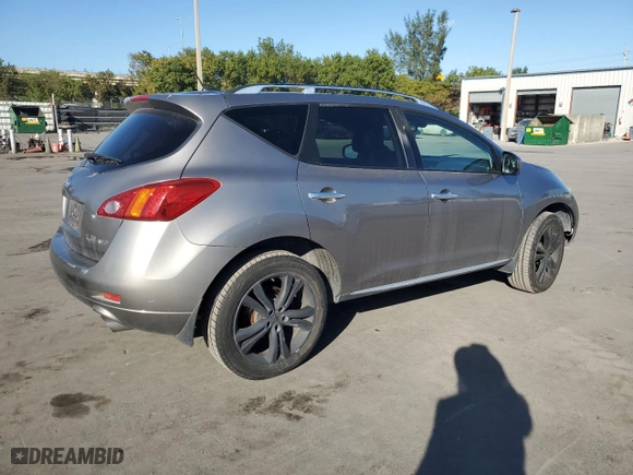 2009 Nissan Murano LE with VIN JN8AZ18W99W128535, listed as a Copart auction lot 42794145 with 0 mi miles and Clean Title. Bid and sale history available at carsss.com. Image 3.