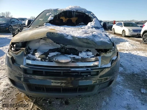 2008 Ford Edge SE with VIN 2FMDK36C28BA48846, listed as a Copart auction lot 88116005 with 0 mi miles and Salvage Title. Bid and sale history available at carsss.com. Image 12.
