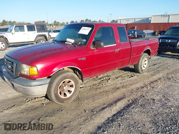 2005 Ford Ranger XL with VIN 1FTYR14U35PA95244, listed as a IAAI auction lot 41889757 with 215,817 mi miles. Bid and sale history available at carsss.com. Image 2.