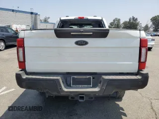 2021 Ford F-250 XL with VIN 1FT7W2BTXMED91036, listed as a Copart auction lot 58996015 with Not provided miles and Salvage title. Bid and sale history available at DreamBid. Image 6.