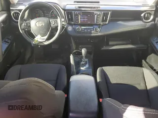 2018 Toyota RAV4 XLE with VIN JTMRFREV7JJ741076, listed as a Copart auction lot 45454135 with 128,402 mi miles and Salvage Title. Bid and sale history available at carsss.com. Image 8.