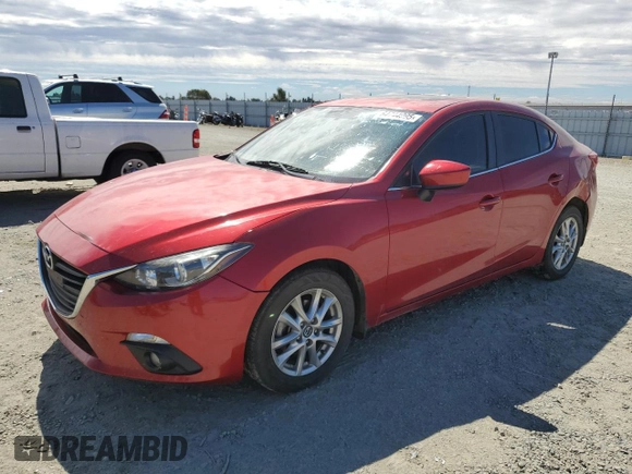2015 Mazda 3 i Grand Touring with VIN 3MZBM1W75FM229719, listed as a Copart auction lot 64744095 with 169,663 mi miles and Salvage title. Bid and sale history available at DreamBid. Image 1.