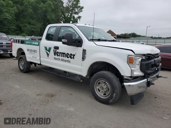 2022 Ford F-250 XL z VIN 1FT7X2B68NEE31039, wystawiony jako Copart lot #61174615 z przebiegiem 126 064 mil mil oraz Szkoda całkowita • Salvage title. Historia ofert i sprzedaży dostępna na DreamBid. Obrazek 4.