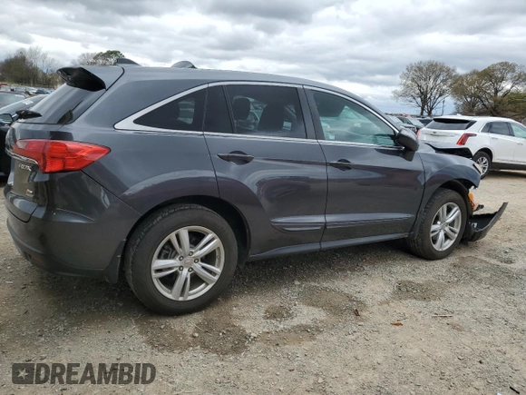 2014 Acura RDX Technology with VIN 5J8TB4H58EL007686, listed as a Copart auction lot 49605425 with 170,945 mi miles and Salvage Title. Bid and sale history available at DreamBid. Image 3.