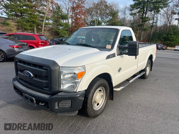 2015 Ford F-350 XL with VIN 1FTRF3AT9FEC55001, listed as a Copart auction lot 81561384 with 161,579 mi miles and Clean Title. Bid and sale history available at DreamBid. Image 2.