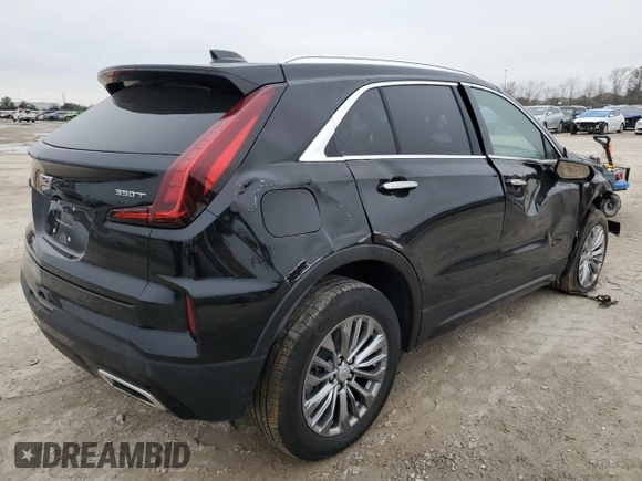 2024 Cadillac XT4 AWD Premium Luxury z VIN 1GYFZDR49RF112460, wystawiony jako Copart lot #42949195 z przebiegiem 12 396 mil mil oraz Szkoda całkowita • Salvage title. Historia ofert i sprzedaży dostępna na DreamBid. Obrazek 3.
