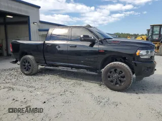 2022 Ram 2500 Big Horn with VIN 3C6UR5DL0NG356094, listed as a Copart auction lot 75015544 with 44,341 mi miles and Salvage Title. Bid and sale history available at carsss.com. Image 4.