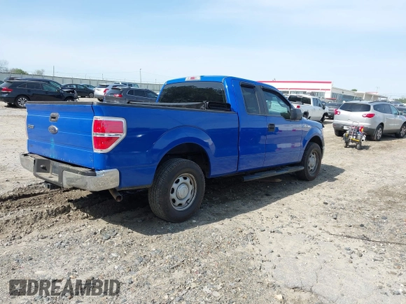 2013 Ford F-150 XL with VIN 1FTEX1CM5DKD61904, listed as a IAAI auction lot 41935791 with 106,156 mi miles and . Bid and sale history available at DreamBid. Image 4.
