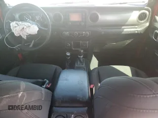 2020 Jeep Wrangler Unlimited Sport с VIN 1C4HJXDG6LW278287, выставлен на аукционе Copart как лот 54019895 с пробегом 60 156 миль миль и Списание • Salvage title. История ставок и продаж доступна на DreamBid. Изображение 8.