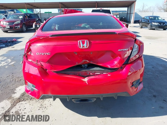 2019 Honda Civic Sport with VIN 2HGFC2F89KH556513, listed as a IAAI auction lot 41676082 with Not Provided miles and . Bid and sale history available at DreamBid. Image 19.