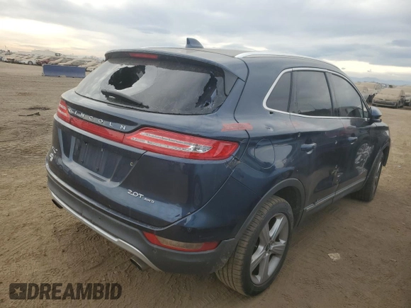 2017 Lincoln MKC Premiere with VIN 5LMCJ1D94HUL56201, listed as a Copart auction lot 86556314 with Not Provided miles and Salvage Title. Bid and sale history available at DreamBid. Image 3.