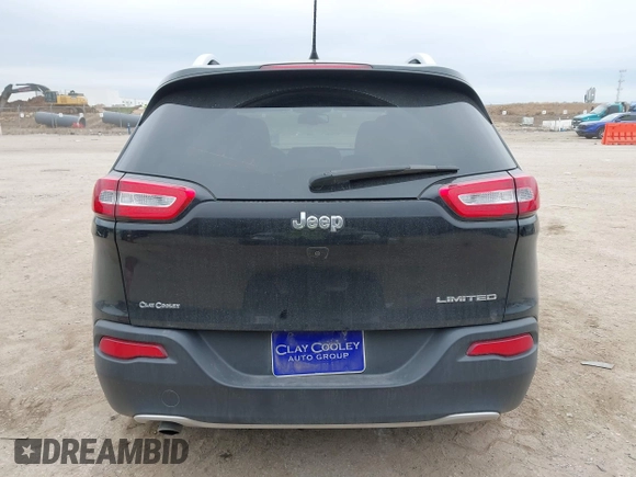 2017 Jeep Cherokee Limited with VIN 1C4PJLDB2HD231916, listed as a IAAI auction lot 41633365 with 112,256 mi miles. Bid and sale history available at carsss.com. Image 16.