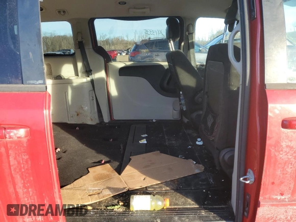 2013 Dodge Grand Caravan SE with VIN 2C4RDGBG9DR807434, listed as a Copart auction lot 42413335 with 255,497 mi miles and Salvage Title. Bid and sale history available at DreamBid. Image 11.