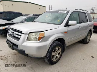 2006 Honda Pilot EX-L with VIN 5FNYF28506B049075, listed as a Copart auction lot 51674785 with 160,298 mi miles and Clean Title. Bid and sale history available at DreamBid. Image 1.