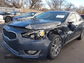 2014 Kia Cadenza Premium with VIN KNALN4D77E5127042, listed as a IAAI auction lot 41189073 with 131,059 mi miles. Bid and sale history available at carsss.com. Image 16.