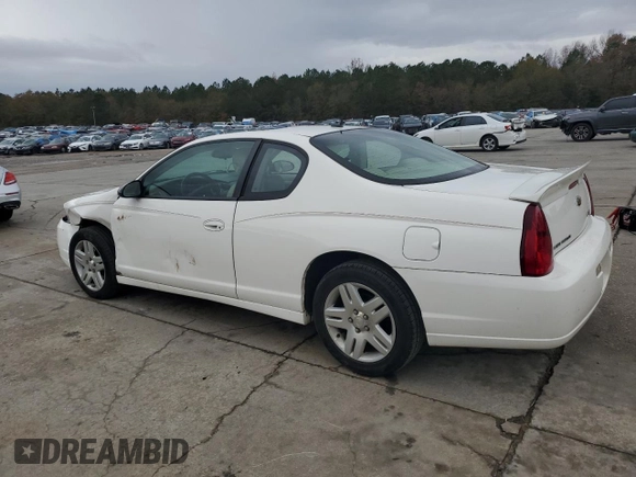 2007 Chevrolet Monte Carlo LT with VIN 2G1WK15K179419620, listed as a Copart auction lot 83812084 with 158,788 mi miles and Salvage Title. Bid and sale history available at carsss.com. Image 2.