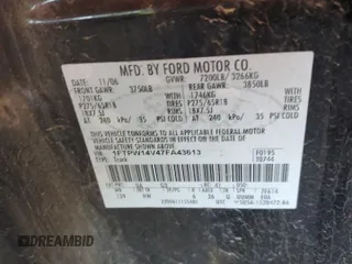 2007 Ford F-150 XLT with VIN 1FTPW14V47FA43613, listed as a Copart auction lot 53312425 with 198,139 mi miles and Salvage Title. Bid and sale history available at DreamBid. Image 12.