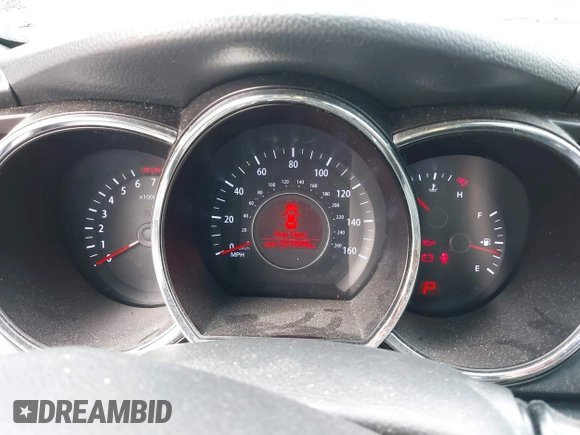 2011 Kia Optima LX with VIN KNAGM4A72B5057583, listed as a IAAI auction lot 41649320 with 207,898 mi miles and . Bid and sale history available at DreamBid. Image 7.