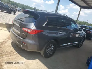 2014 Infiniti QX60 with VIN 5N1AL0MM1EC540130, listed as a Copart auction lot 63769505 with 169,749 mi miles and Clean title. Bid and sale history available at DreamBid. Image 3.