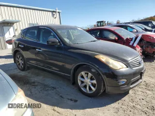 2010 Infiniti EX Journey with VIN JN1AJ0HR4AM751281, listed as a Copart auction lot 77455904 with 154,167 mi miles and Salvage Title. Bid and sale history available at DreamBid. Image 4.