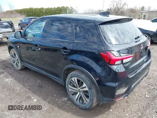 2022 Mitsubishi Outlander Sport ES with VIN JA4ARUAU2NU006511, listed as a IAAI auction lot 41951252 with 46,832 mi miles. Bid and sale history available at carsss.com. Image 3.