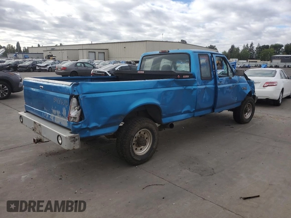 1995 Ford F-250 with VIN 1FTHX26F6SKB52006, listed as a Copart auction lot 69802024 with Not provided miles and Salvage title. Bid and sale history available at DreamBid. Image 3.