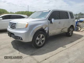 2012 Honda Pilot EX-L with VIN 5FNYF4H55CB032411, listed as a Copart auction lot 55148425 with 175,785 mi miles and Salvage title. Bid and sale history available at DreamBid. Image 1.