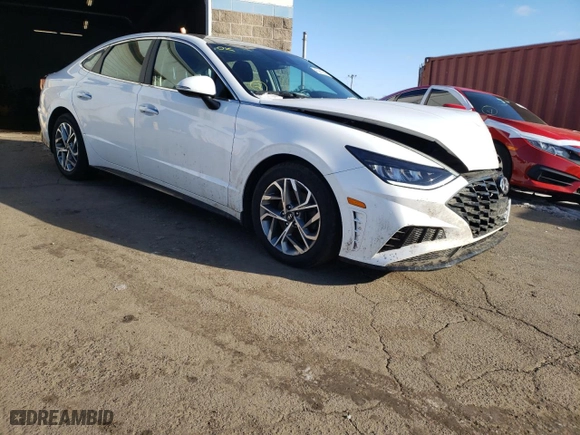 2022 Hyundai Sonata SEL with VIN KMHL14JA8NA227037, listed as a Copart auction lot 45001845 with 30,834 mi miles and Salvage Title. Bid and sale history available at carsss.com. Image 4.