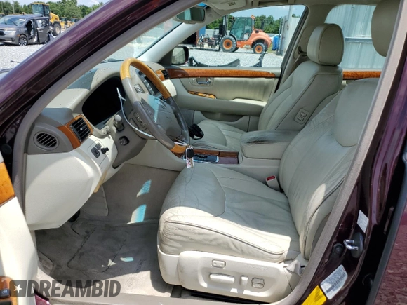 2001 Lexus LS 430 z VIN JTHBN30F410026620, wystawiony jako Copart lot #56330185 z przebiegiem 98 650 mil mil oraz Szkoda całkowita • Salvage title. Historia ofert i sprzedaży dostępna na DreamBid. Obrazek 7.