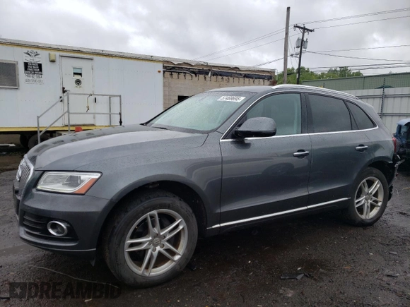 2016 Audi Q5 Premium with VIN WA1C2AFP6GA006613, listed as a Copart auction lot 57469695 with 106,187 mi miles and Salvage title. Bid and sale history available at DreamBid. Image 1.