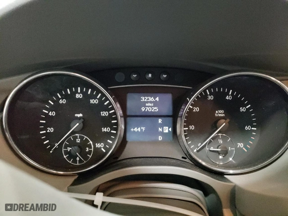 2006 Mercedes-Benz R-Class 3.5L with VIN 4JGCB65E56A005658, listed as a Copart auction lot 45593675 with 97,025 mi miles and Non Repairable. Bid and sale history available at carsss.com. Image 9.