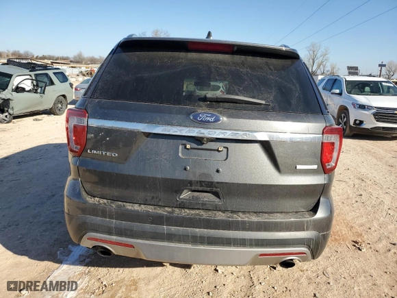 2016 Ford Explorer Limited with VIN 1FM5K7FHXGGC33032, listed as a Copart auction lot 46241885 with 126,146 mi miles and Salvage Title. Bid and sale history available at carsss.com. Image 6.