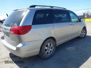 2005 Toyota Sienna CE with VIN 5TDZA23C55S303379, listed as a IAAI auction lot 42238935 with 262,259 mi miles and . Bid and sale history available at DreamBid. Image 4.