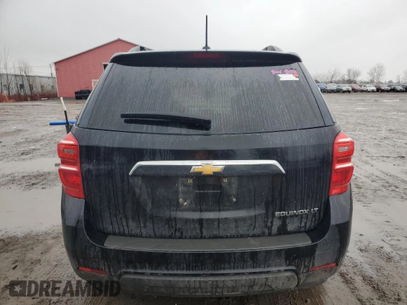 2016 Chevrolet Equinox LT with VIN 2GNALCEK6G1122424, listed as a Copart auction lot 52421755 with 255,275 mi miles and Clean Title. Bid and sale history available at carsss.com. Image 6.