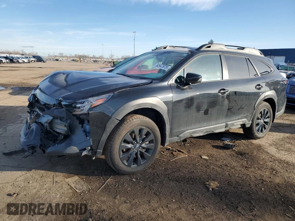 2024 Subaru Outback Onyx with VIN 4S4BTALC3R3260623, listed as a Copart auction lot 50547875 with 9,998 mi miles and Salvage title. Bid and sale history available at DreamBid. Image 1.