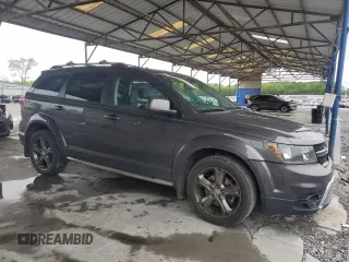 2015 Dodge Journey Crossroad with VIN 3C4PDCGB0FT713892, listed as a Copart auction lot 51682815 with 147,694 mi miles and Salvage title. Bid and sale history available at DreamBid. Image 4.