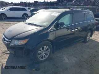 2015 Honda Odyssey EX-L with VIN 5FNRL5H65FB088106, listed as a IAAI auction lot 41880915 with 176,539 mi miles and . Bid and sale history available at carsss.com. Image 17.