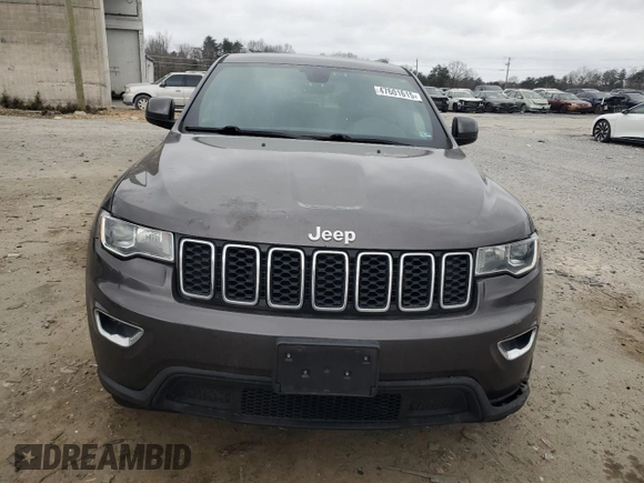 2017 Jeep Grand Cherokee Laredo with VIN 1C4RJFAG9HC750302, listed as a Copart auction lot 47601615 with 101,729 mi miles and Salvage Title. Bid and sale history available at carsss.com. Image 5.