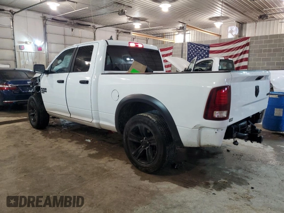 2021 Ram 1500 Classic Warlock with VIN 1C6RR7GG5MS537070, listed as a Copart auction lot 62684063 with 57,901 mi miles and Salvage Title. Bid and sale history available at carsss.com. Image 2.
