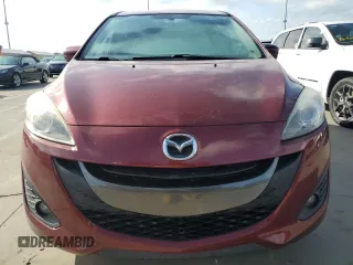 2012 Mazda 5 Touring with VIN JM1CW2CL6C0113694, listed as a Copart auction lot 75092814 with Not Provided miles and Salvage Title. Bid and sale history available at DreamBid. Image 5.