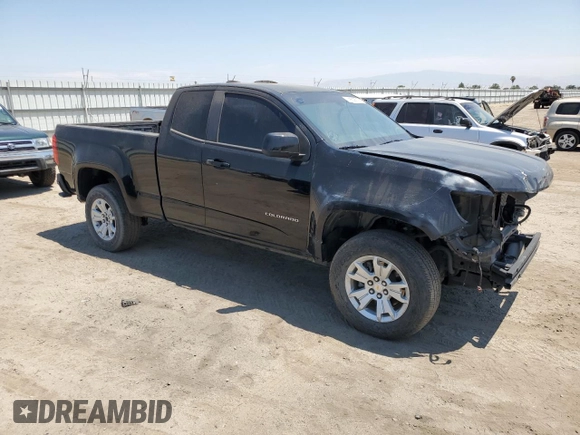 2022 Chevrolet Colorado 2WD LT with VIN 1GCHSCEN9N1114860, listed as a Copart auction lot 65295715 with 47,589 mi miles and Salvage title. Bid and sale history available at DreamBid. Image 4.