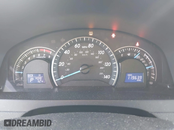 2014 Toyota Camry L with VIN 4T4BF1FK5ER442960, listed as a IAAI auction lot 42206639 with 119,639 mi miles and . Bid and sale history available at DreamBid. Image 7.