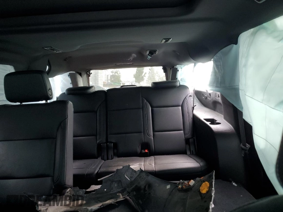 2021 Chevrolet Suburban LT with VIN 1GNSCCKD7MR236770, listed as a Copart auction lot 57392995 with 80,845 mi miles and Salvage title. Bid and sale history available at DreamBid. Image 10.