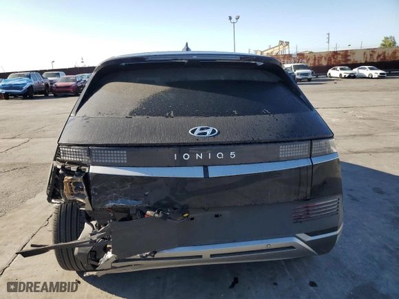 2023 Hyundai IONIQ 5 SEL with VIN KM8KN4AEXPU152135, listed as a Copart auction lot 50240065 with 25,984 mi miles and Salvage Title. Bid and sale history available at carsss.com. Image 6.
