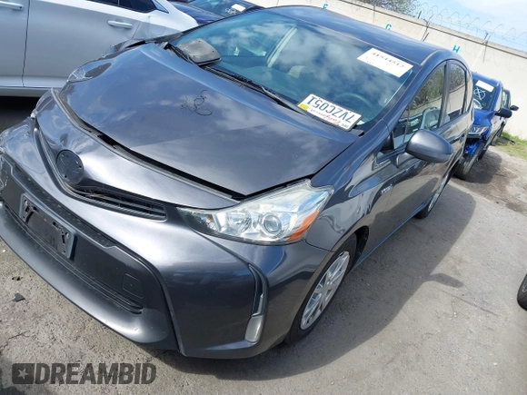 2017 Toyota Prius v Two with VIN JTDZN3EU6HJ057203, listed as a IAAI auction lot 41544512 with 116,663 mi miles. Bid and sale history available at carsss.com. Image 17.