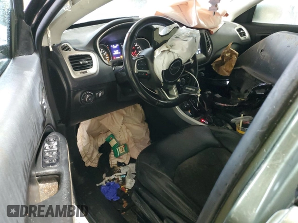 2020 Jeep Compass Latitude с VIN 3C4NJDBB6LT153787, выставлен на аукционе Copart как лот 56795085 с пробегом 62 020 миль миль и Списание • Salvage title. История ставок и продаж доступна на DreamBid. Изображение 8.